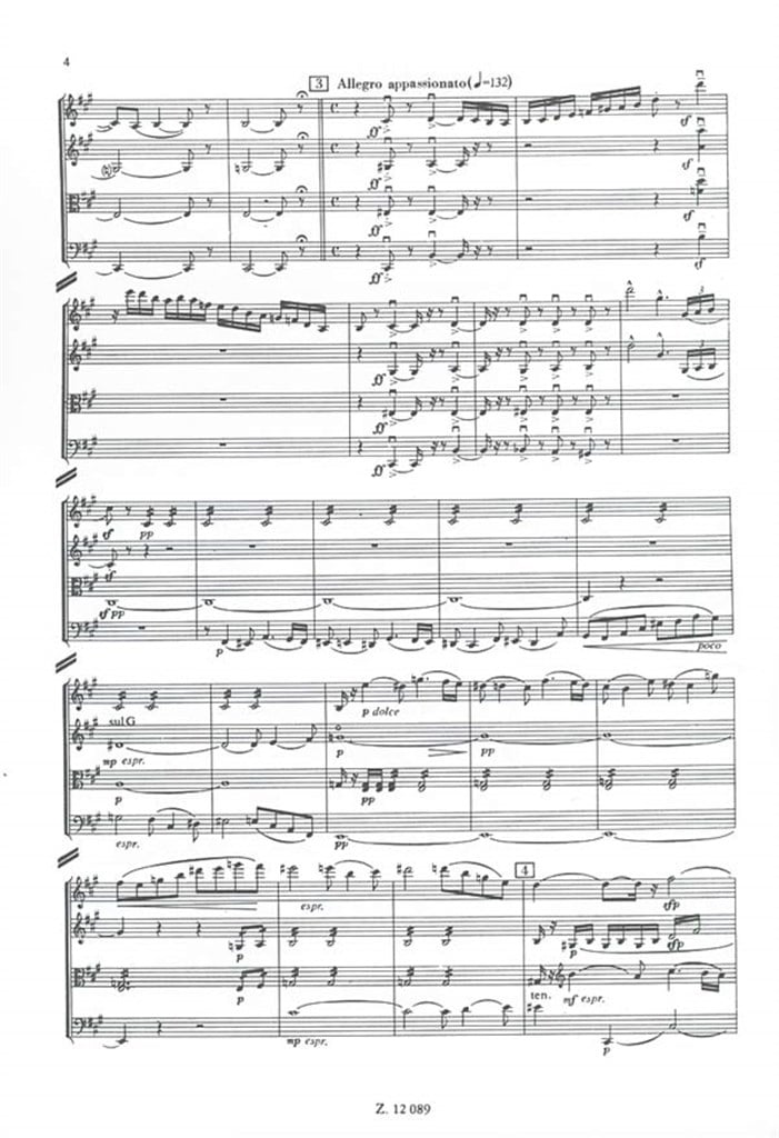 Streichquartett Nr. 2 op. 13